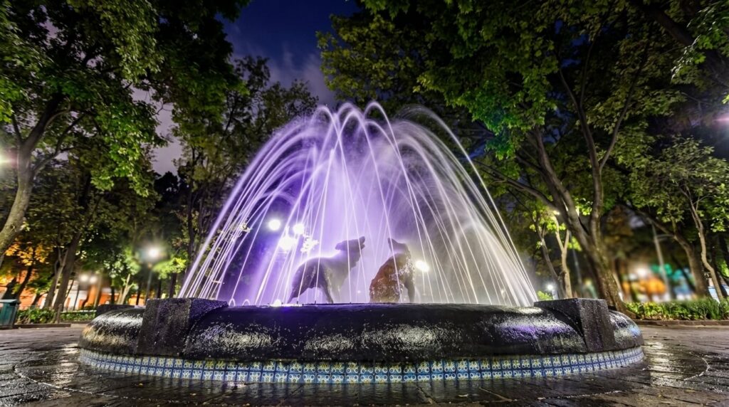 Coldwell Banker México Fuente de los Coyotes en la alcaldía Coyoacán, símbolo de cultura e identidad del barrio.
